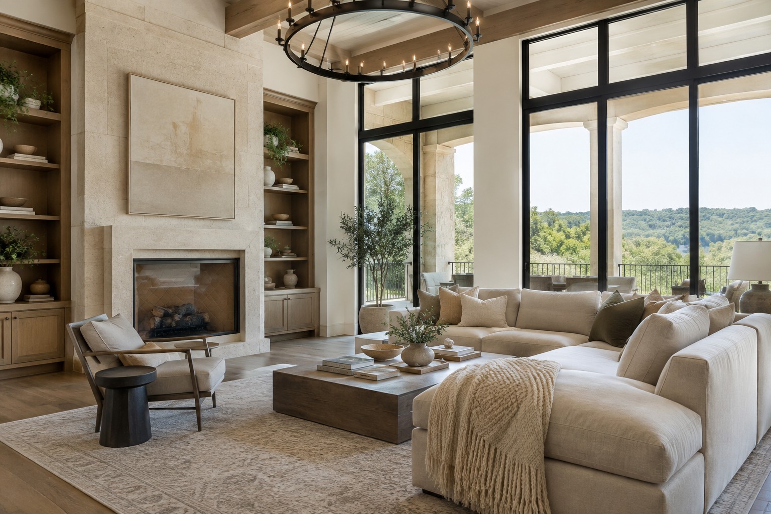 An elegant Austin area living space